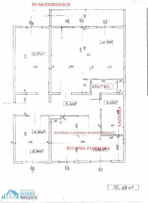 Mieszkanie Bydgoszcz - Fordon 3-pokojowe