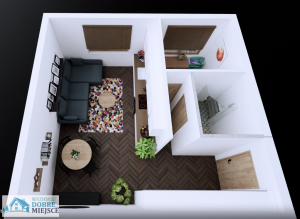 Mieszkanie Bydgoszcz - Osiedle Leśne 2-pokojowe